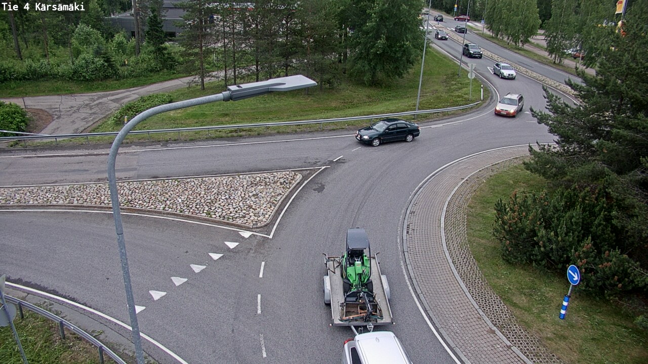 Weather Camera Image Road 4 Kärsämäki, Kärsämäki, Pohjois-Pohjanmaa