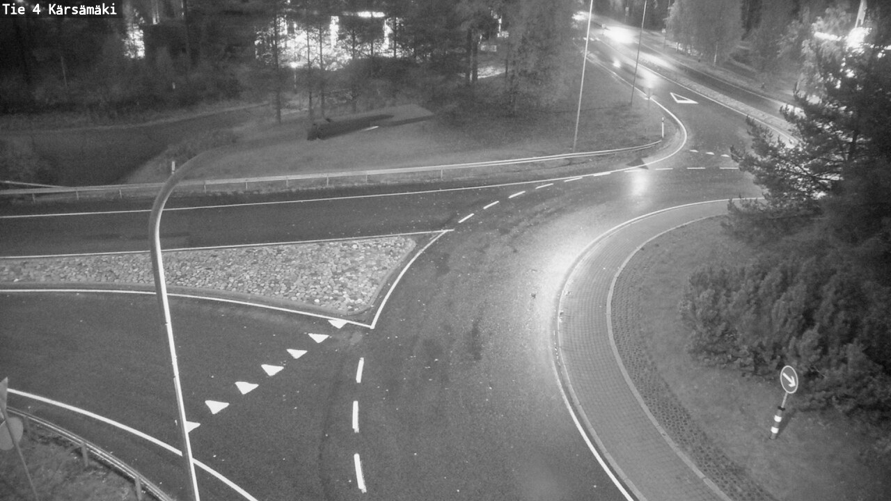 Weather Camera Image Väg 4 Kärsämäki, Kärsämäki, Pohjois-Pohjanmaa