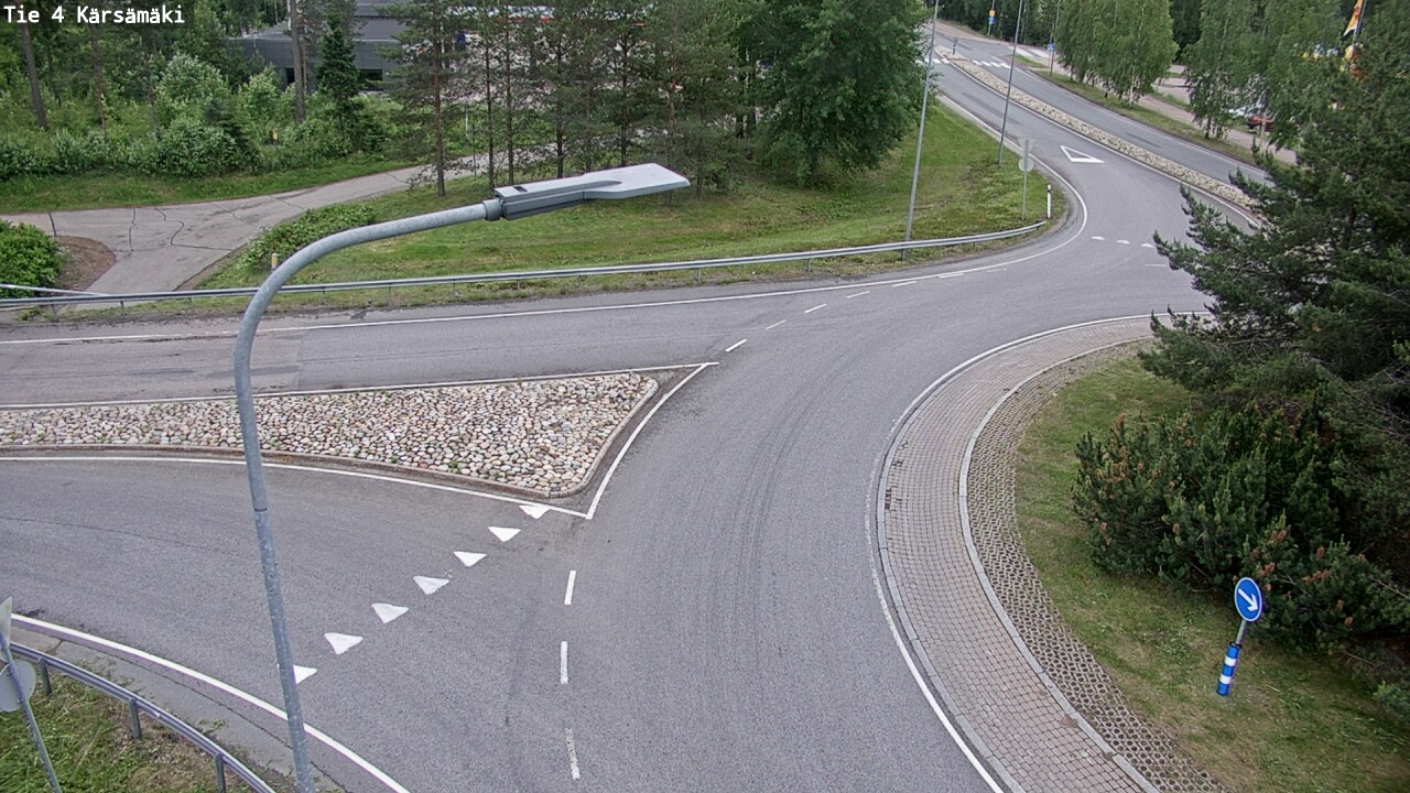 Weather Camera Image Road 4 Kärsämäki, Kärsämäki, Pohjois-Pohjanmaa