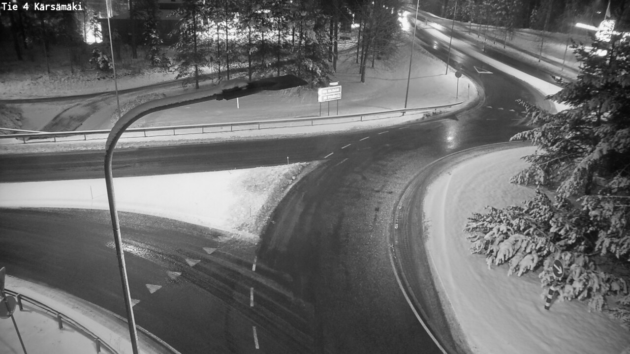 Weather Camera Image Road 4 Kärsämäki, Kärsämäki, Pohjois-Pohjanmaa