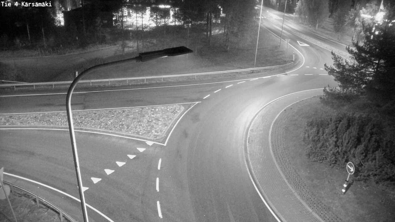 Weather Camera Image Väg 4 Kärsämäki, Kärsämäki, Pohjois-Pohjanmaa