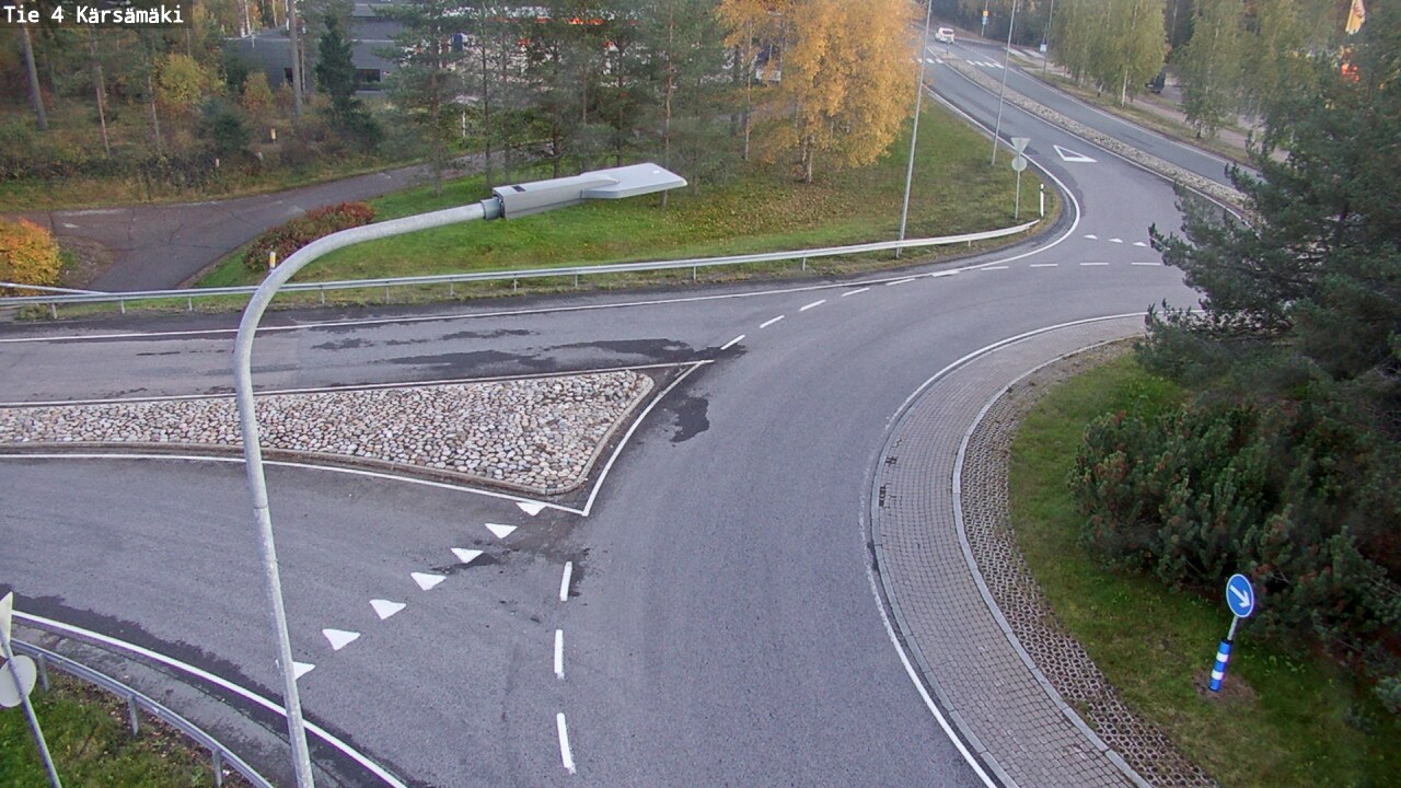 Weather Camera Image Väg 4 Kärsämäki, Kärsämäki, Pohjois-Pohjanmaa