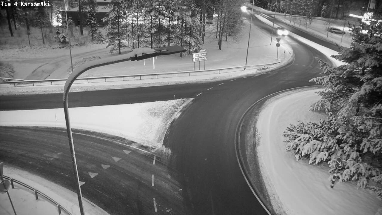 Weather Camera Image Road 4 Kärsämäki, Kärsämäki, Pohjois-Pohjanmaa