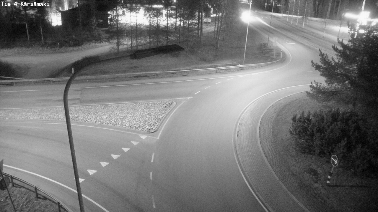 Weather Camera Image Road 4 Kärsämäki, Kärsämäki, Pohjois-Pohjanmaa