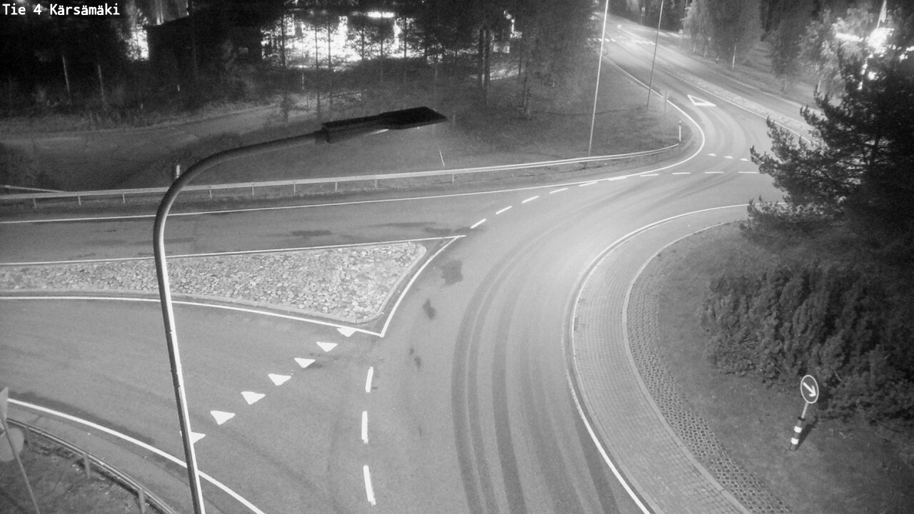 Weather Camera Image Väg 4 Kärsämäki, Kärsämäki, Pohjois-Pohjanmaa