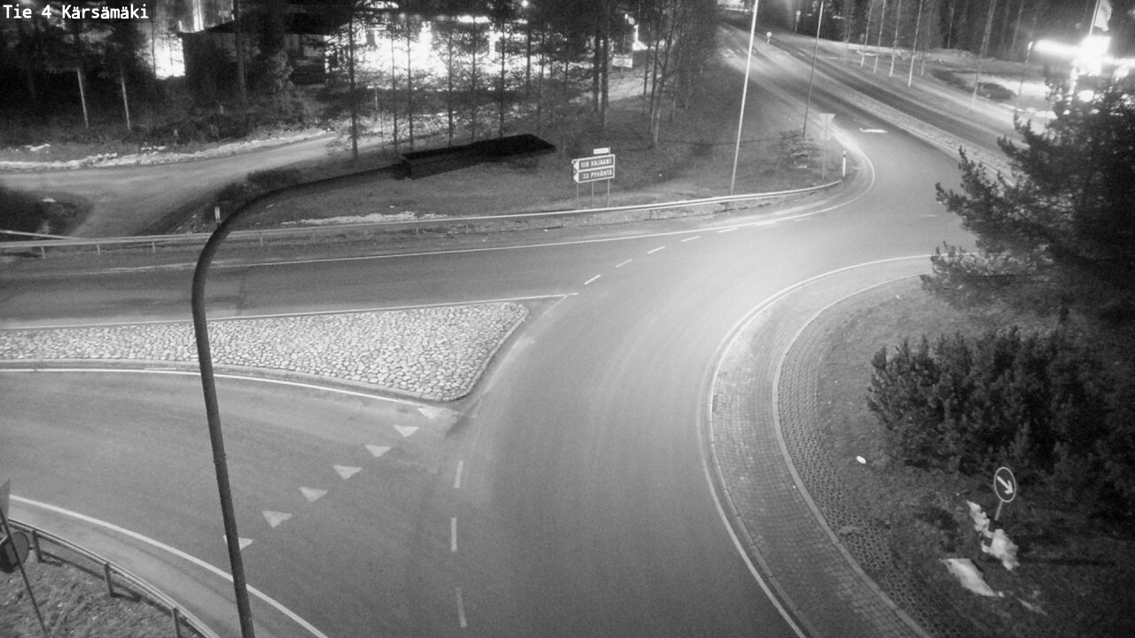 Weather Camera Image Väg 4 Kärsämäki, Kärsämäki, Pohjois-Pohjanmaa