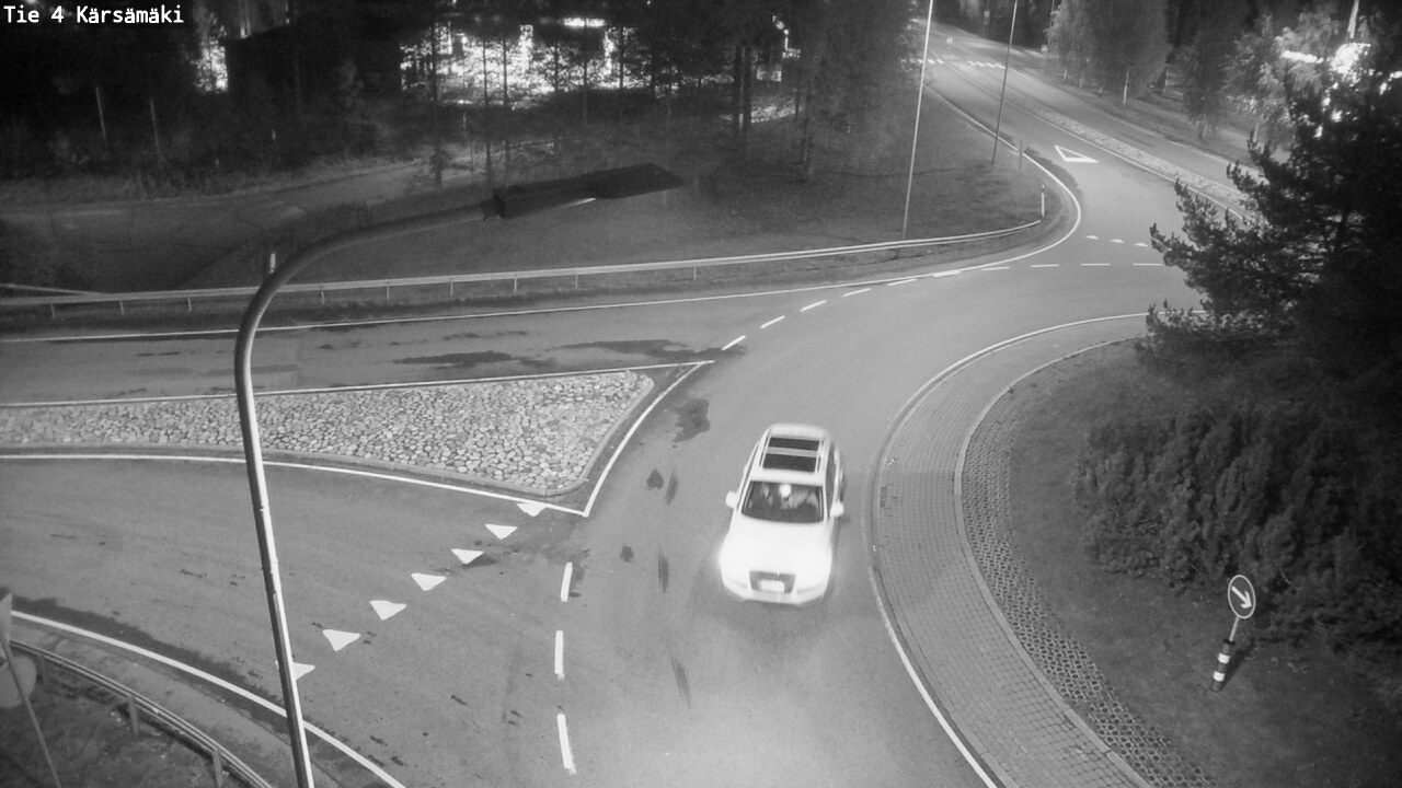Weather Camera Image Väg 4 Kärsämäki, Kärsämäki, Pohjois-Pohjanmaa
