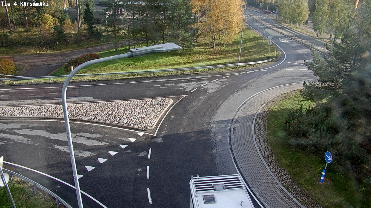 Weather Camera Image Väg 4 Kärsämäki, Kärsämäki, Pohjois-Pohjanmaa