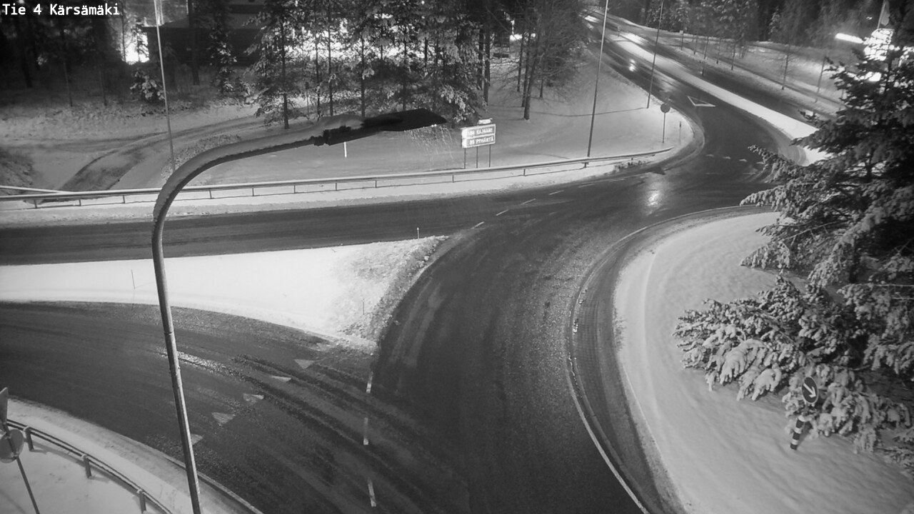 Weather Camera Image Road 4 Kärsämäki, Kärsämäki, Pohjois-Pohjanmaa