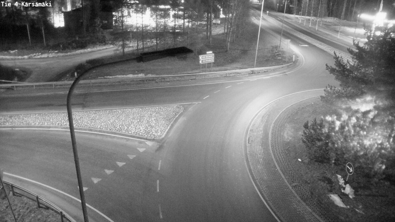 Weather Camera Image Väg 4 Kärsämäki, Kärsämäki, Pohjois-Pohjanmaa