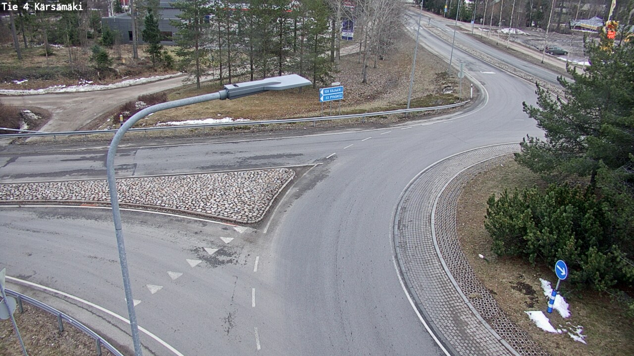 Weather Camera Image Väg 4 Kärsämäki, Kärsämäki, Pohjois-Pohjanmaa