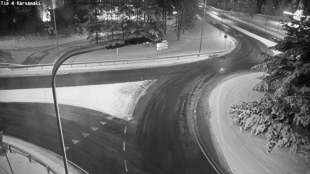 Weather Camera Image Road 4 Kärsämäki, Kärsämäki, Pohjois-Pohjanmaa