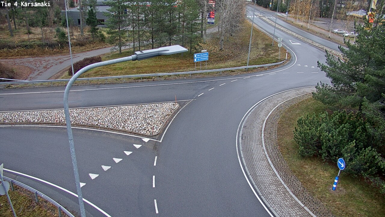 Weather Camera Image Väg 4 Kärsämäki, Kärsämäki, Pohjois-Pohjanmaa