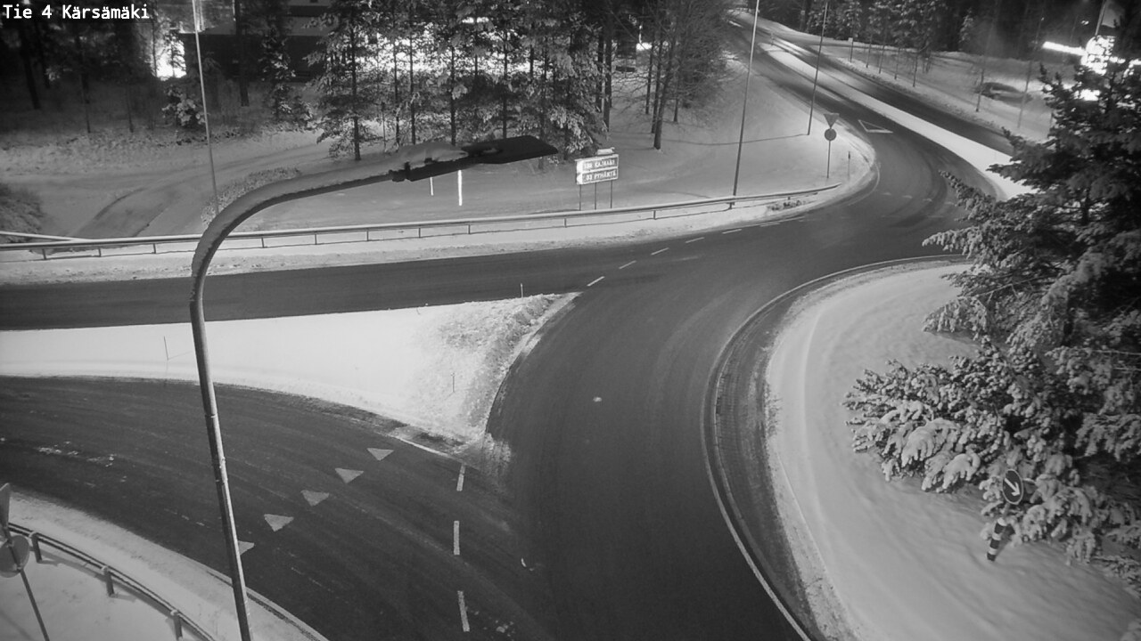 Weather Camera Image Road 4 Kärsämäki, Kärsämäki, Pohjois-Pohjanmaa