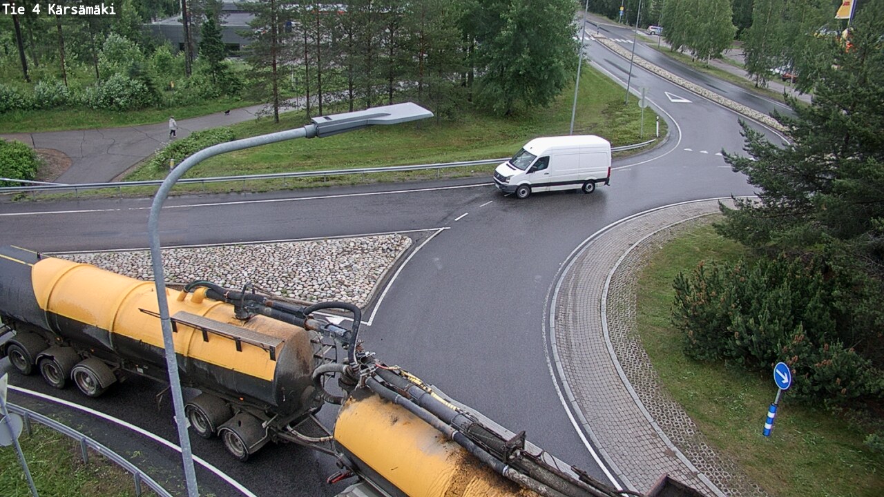 Weather Camera Image Road 4 Kärsämäki, Kärsämäki, Pohjois-Pohjanmaa
