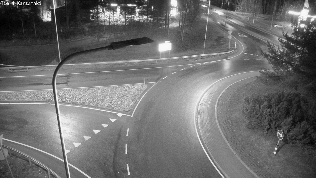 Weather Camera Image Väg 4 Kärsämäki, Kärsämäki, Pohjois-Pohjanmaa