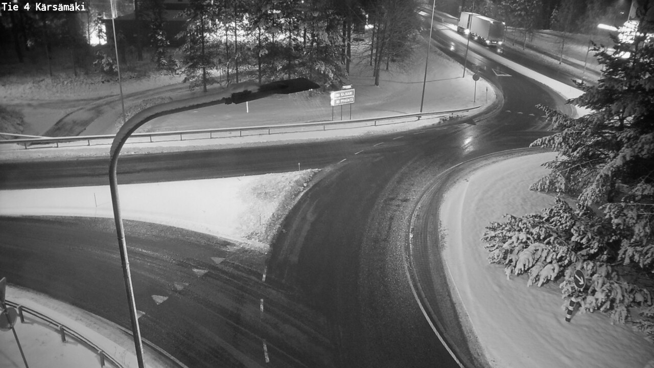 Weather Camera Image Road 4 Kärsämäki, Kärsämäki, Pohjois-Pohjanmaa