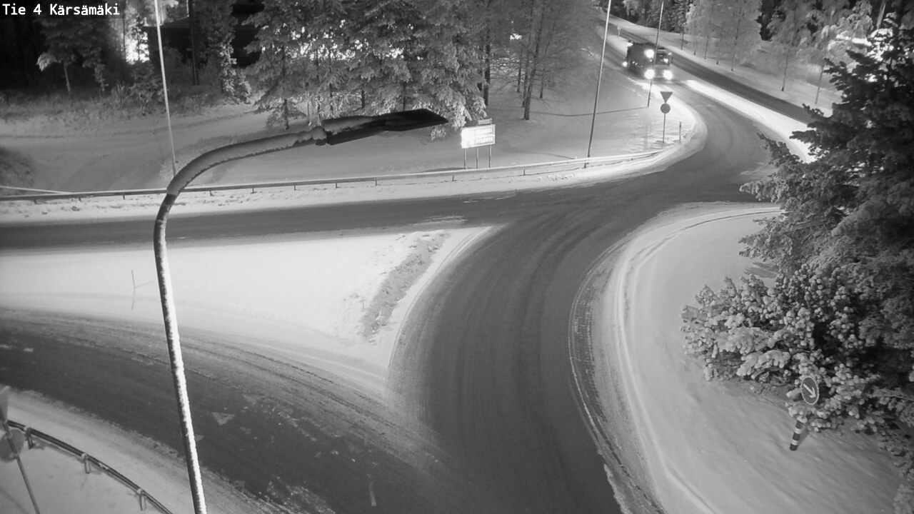 Weather Camera Image Road 4 Kärsämäki, Kärsämäki, Pohjois-Pohjanmaa