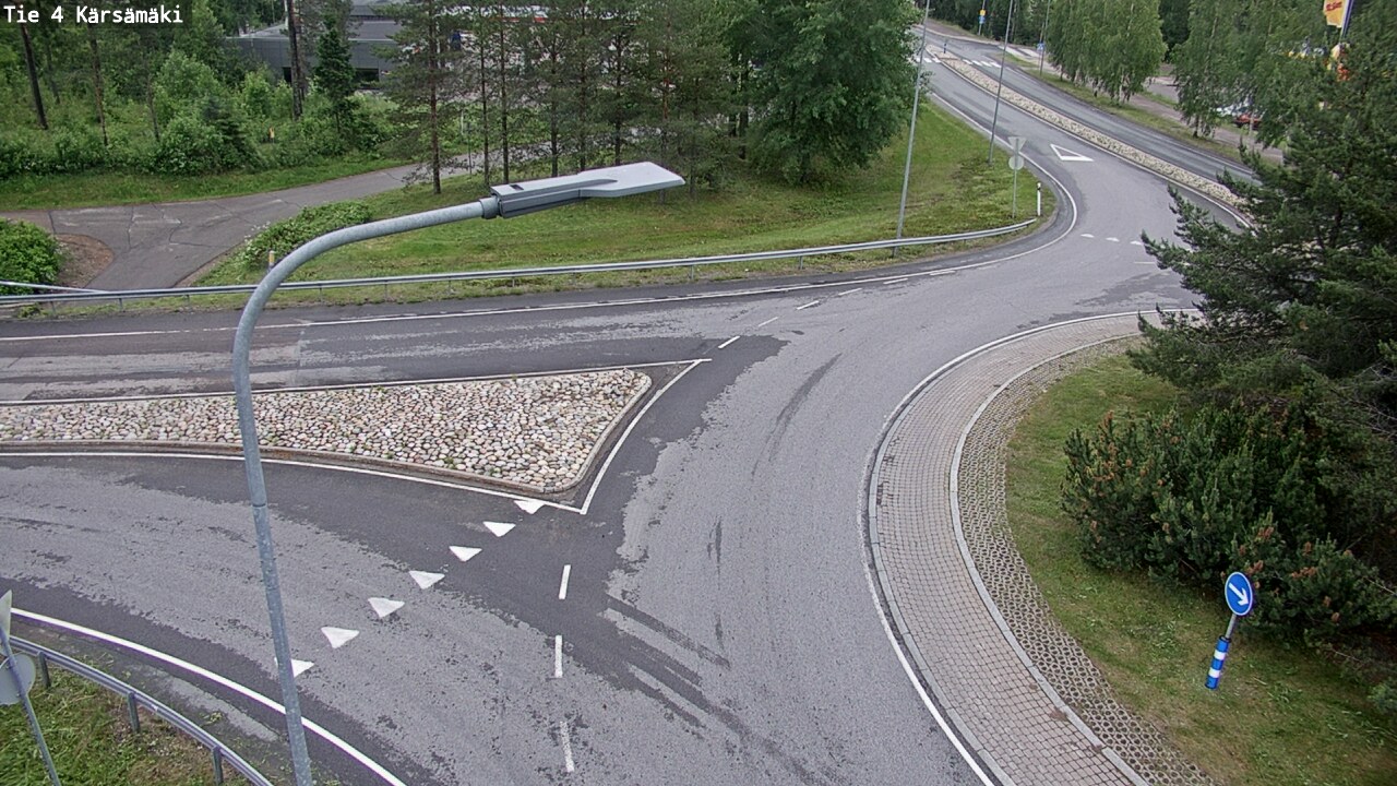 Weather Camera Image Road 4 Kärsämäki, Kärsämäki, Pohjois-Pohjanmaa
