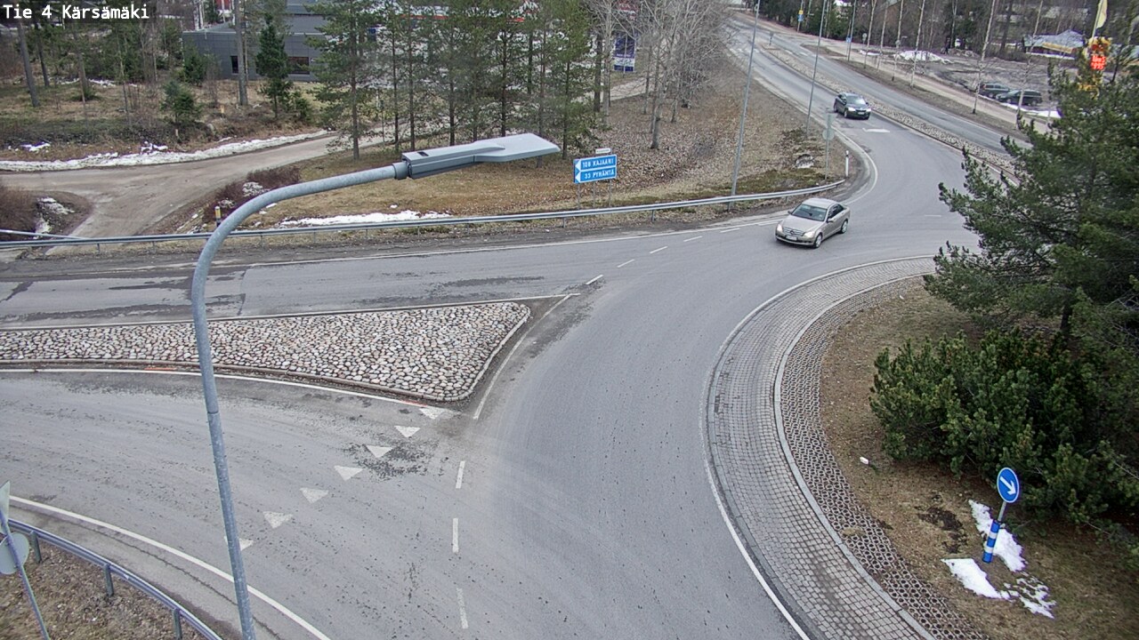 Weather Camera Image Road 4 Kärsämäki, Kärsämäki, Pohjois-Pohjanmaa