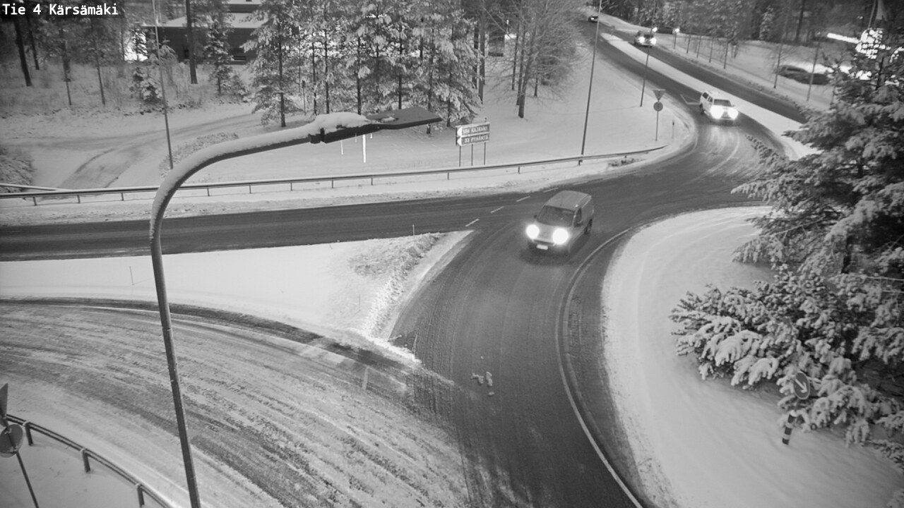Weather Camera Image Road 4 Kärsämäki, Kärsämäki, Pohjois-Pohjanmaa