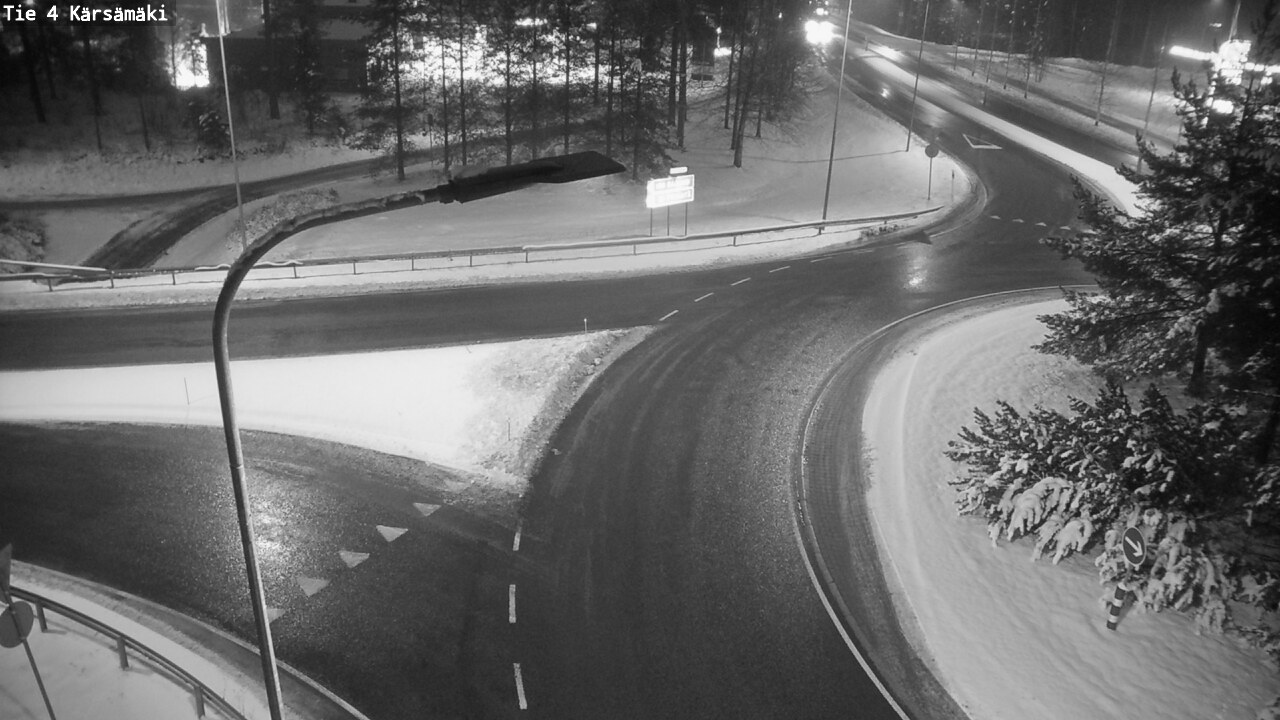 Weather Camera Image Road 4 Kärsämäki, Kärsämäki, Pohjois-Pohjanmaa
