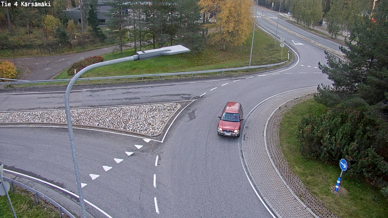 Weather Camera Image Väg 4 Kärsämäki, Kärsämäki, Pohjois-Pohjanmaa
