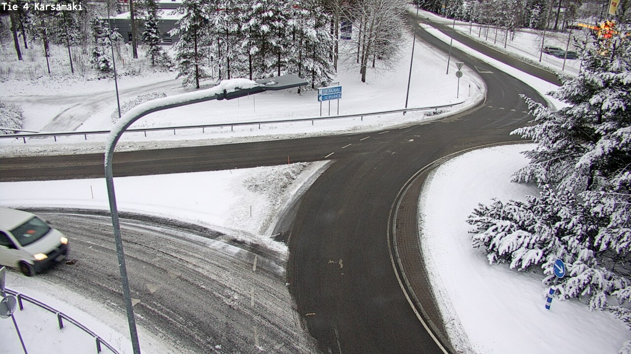 Weather Camera Image Road 4 Kärsämäki, Kärsämäki, Pohjois-Pohjanmaa