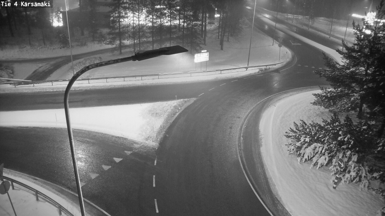 Weather Camera Image Road 4 Kärsämäki, Kärsämäki, Pohjois-Pohjanmaa