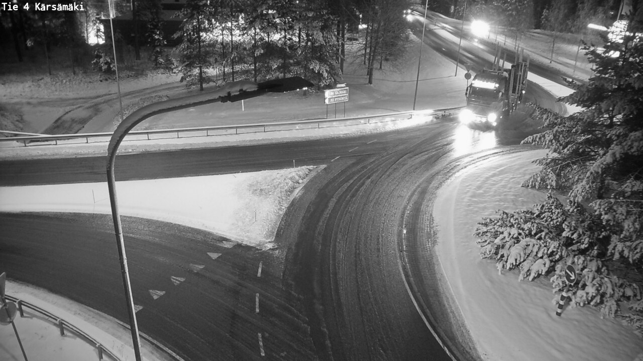 Weather Camera Image Road 4 Kärsämäki, Kärsämäki, Pohjois-Pohjanmaa