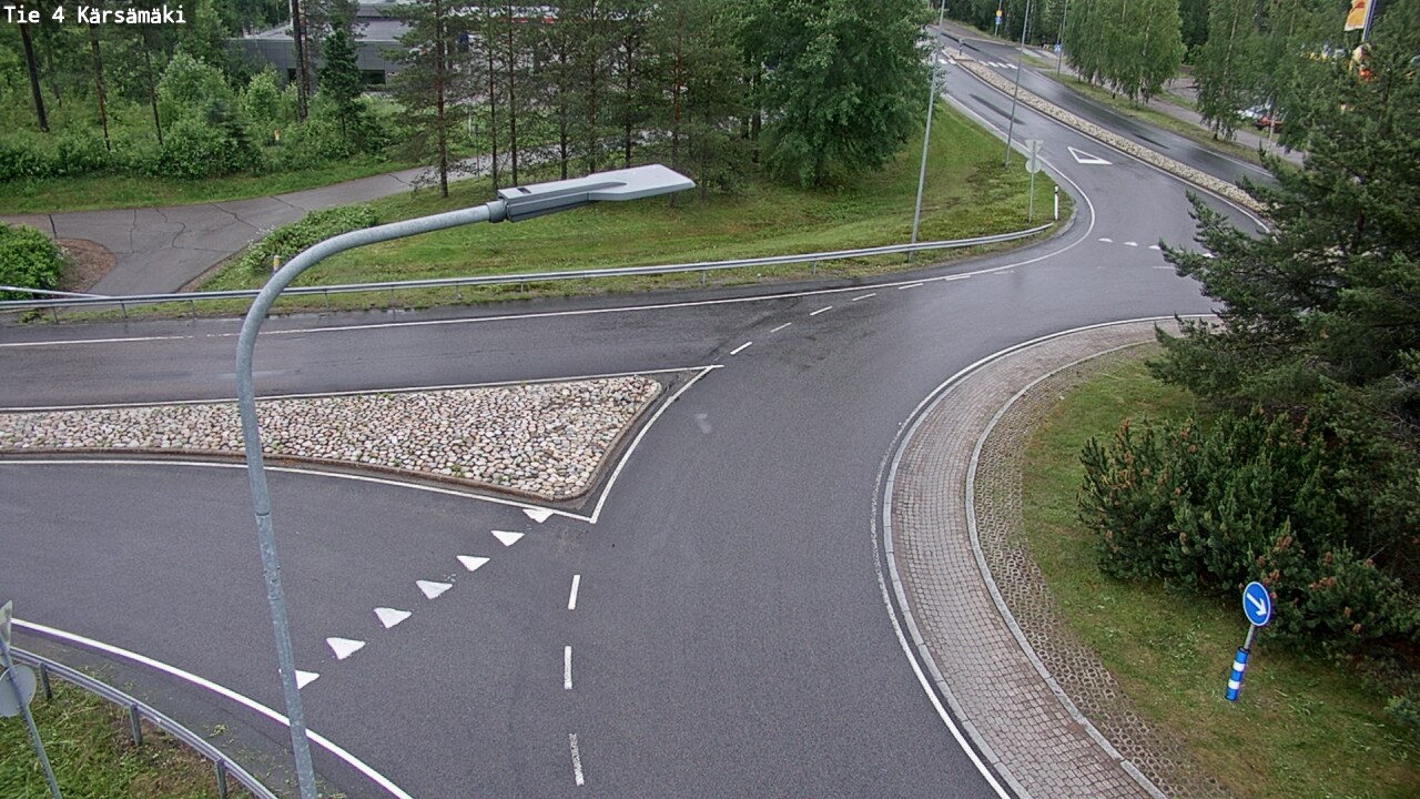 Weather Camera Image Road 4 Kärsämäki, Kärsämäki, Pohjois-Pohjanmaa