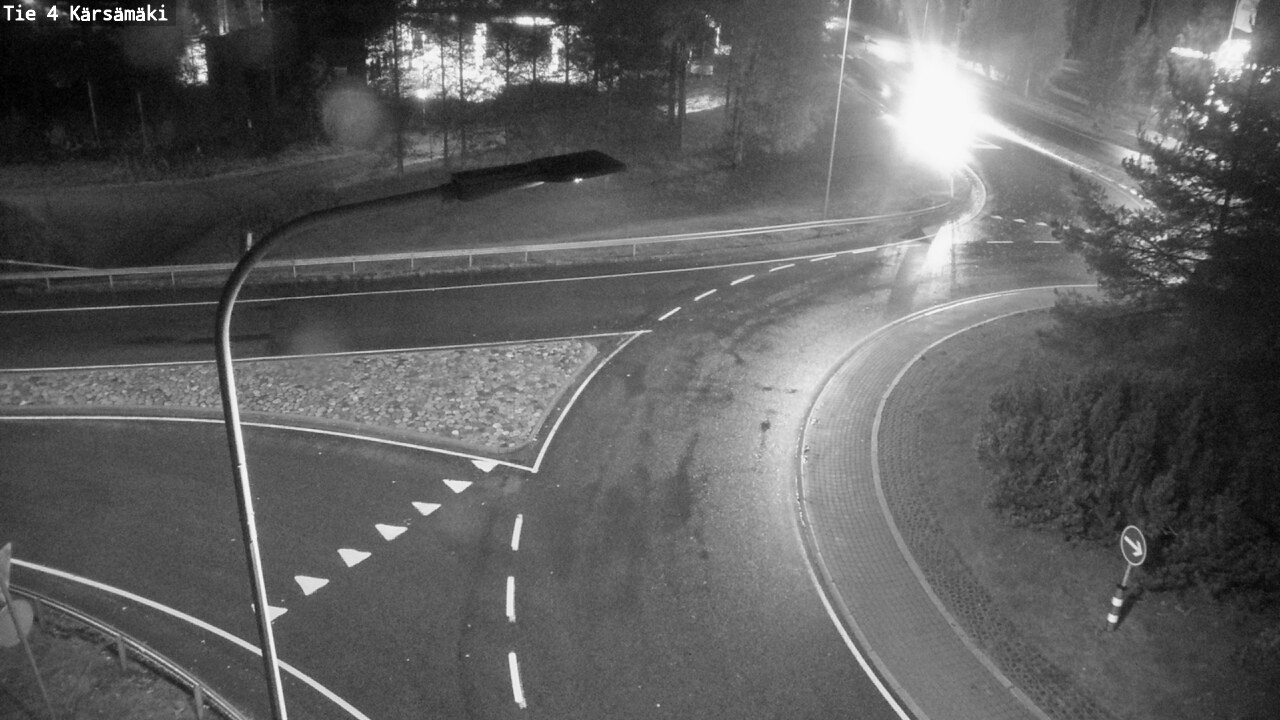 Weather Camera Image Väg 4 Kärsämäki, Kärsämäki, Pohjois-Pohjanmaa