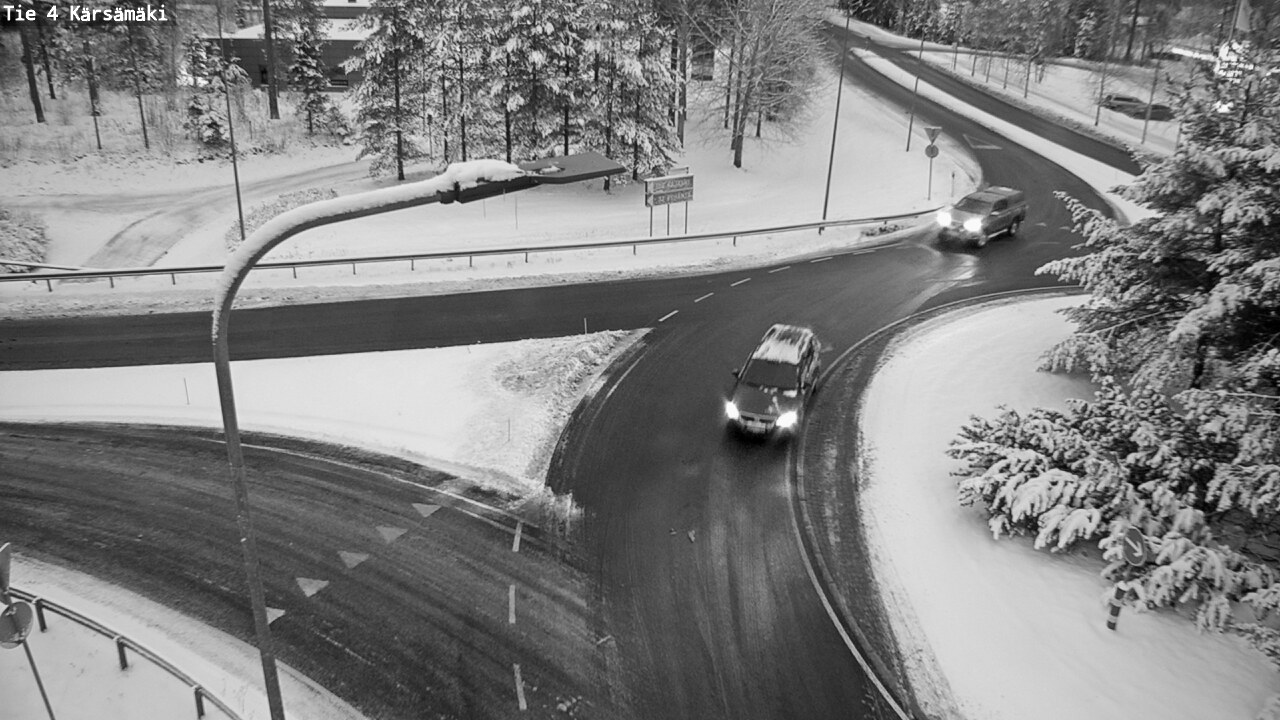 Weather Camera Image Road 4 Kärsämäki, Kärsämäki, Pohjois-Pohjanmaa