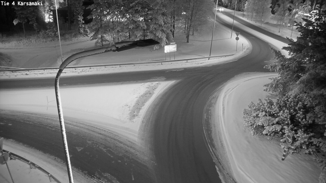 Weather Camera Image Road 4 Kärsämäki, Kärsämäki, Pohjois-Pohjanmaa