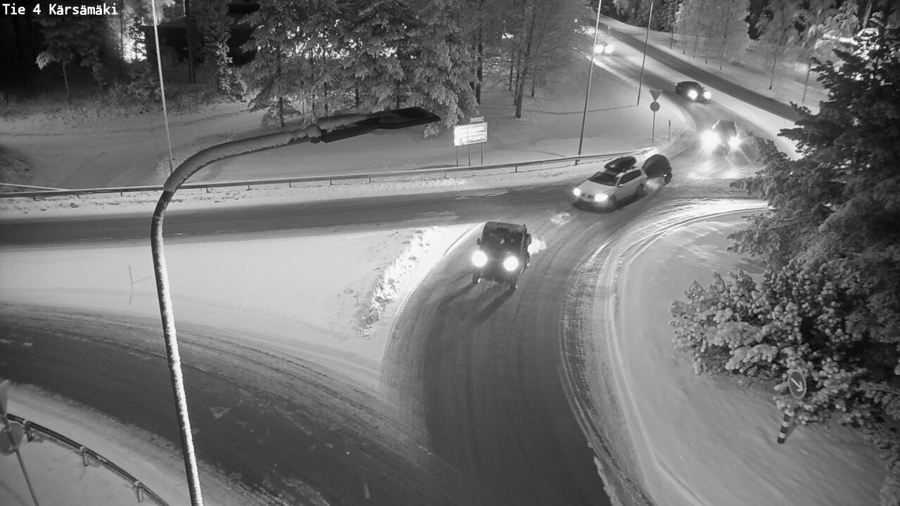Weather Camera Image Road 4 Kärsämäki, Kärsämäki, Pohjois-Pohjanmaa