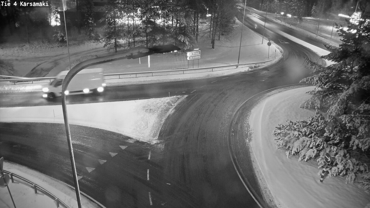 Weather Camera Image Road 4 Kärsämäki, Kärsämäki, Pohjois-Pohjanmaa