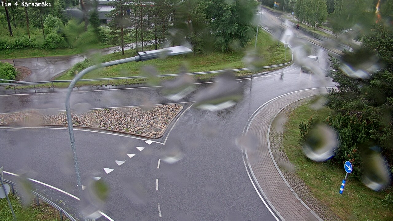 Weather Camera Image Road 4 Kärsämäki, Kärsämäki, Pohjois-Pohjanmaa