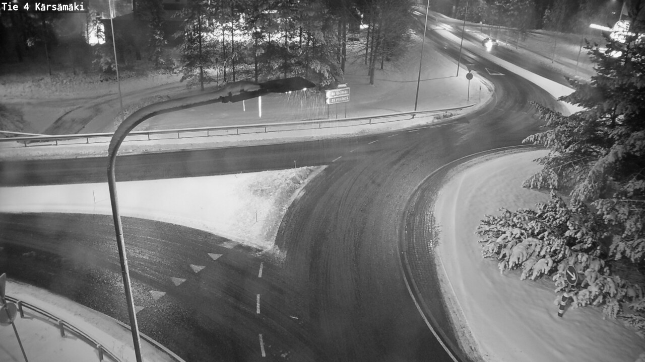 Weather Camera Image Road 4 Kärsämäki, Kärsämäki, Pohjois-Pohjanmaa