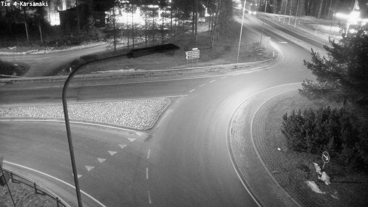 Weather Camera Image Väg 4 Kärsämäki, Kärsämäki, Pohjois-Pohjanmaa