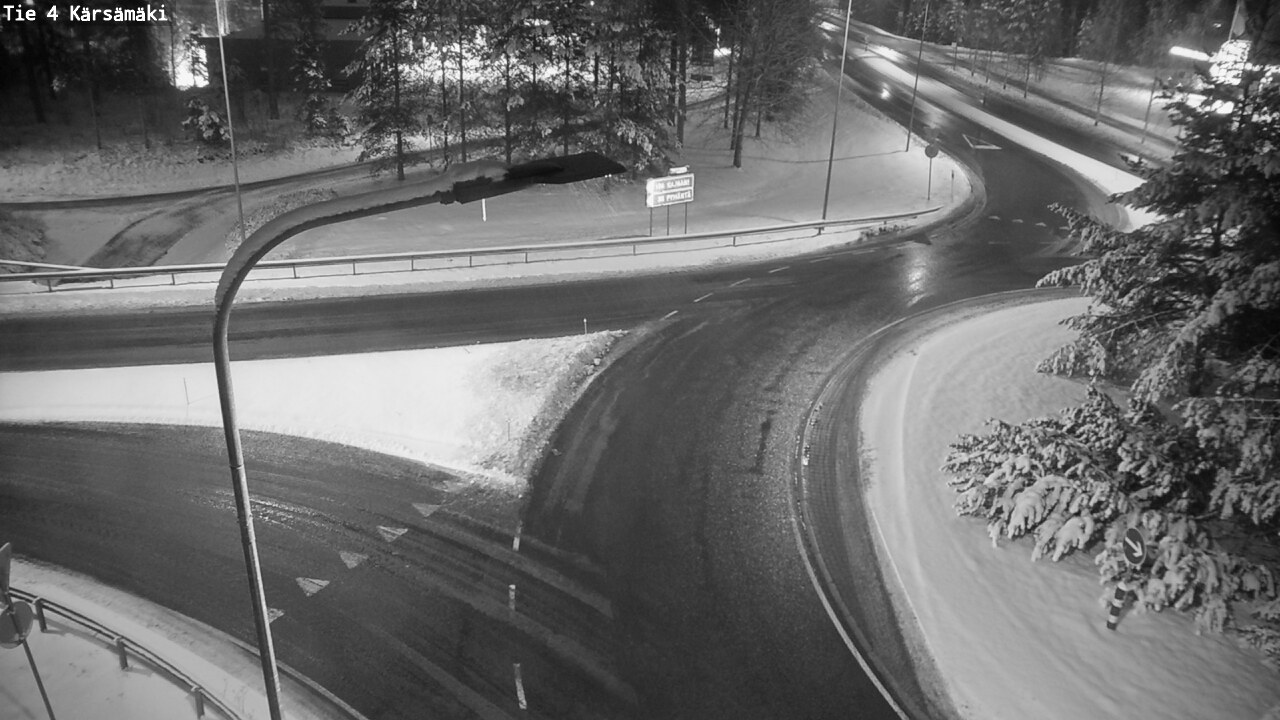 Weather Camera Image Road 4 Kärsämäki, Kärsämäki, Pohjois-Pohjanmaa