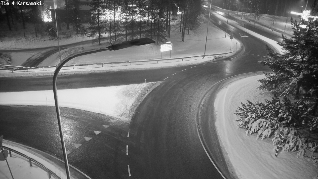 Weather Camera Image Road 4 Kärsämäki, Kärsämäki, Pohjois-Pohjanmaa