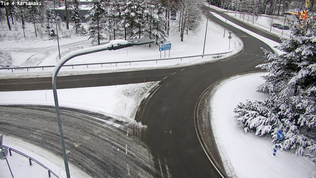 Weather Camera Image Road 4 Kärsämäki, Kärsämäki, Pohjois-Pohjanmaa