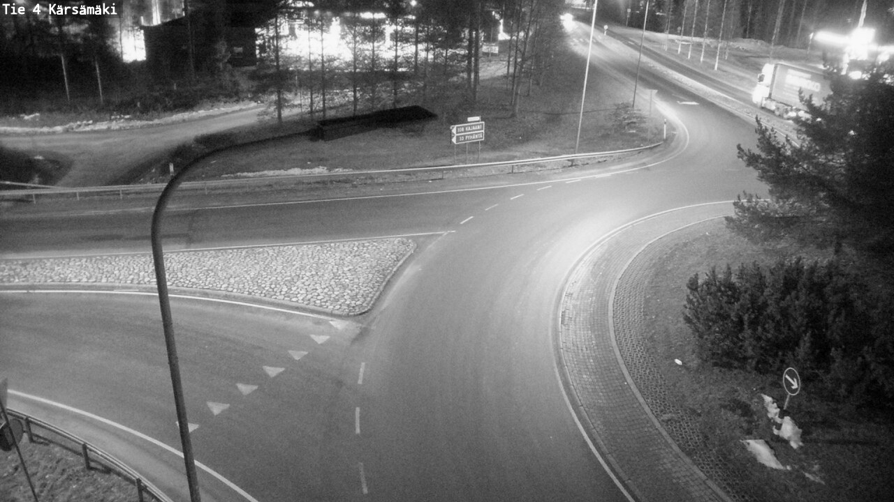 Weather Camera Image Väg 4 Kärsämäki, Kärsämäki, Pohjois-Pohjanmaa