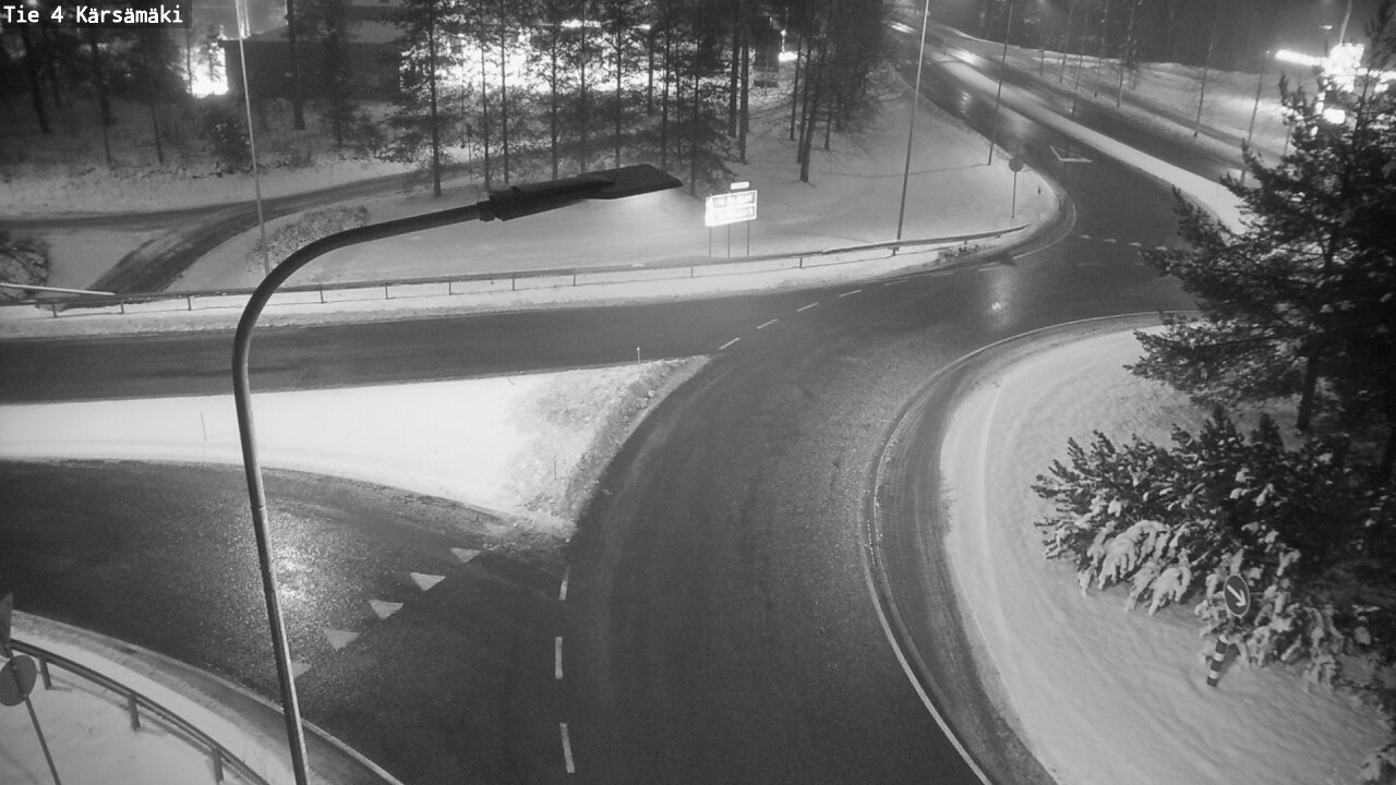 Weather Camera Image Road 4 Kärsämäki, Kärsämäki, Pohjois-Pohjanmaa