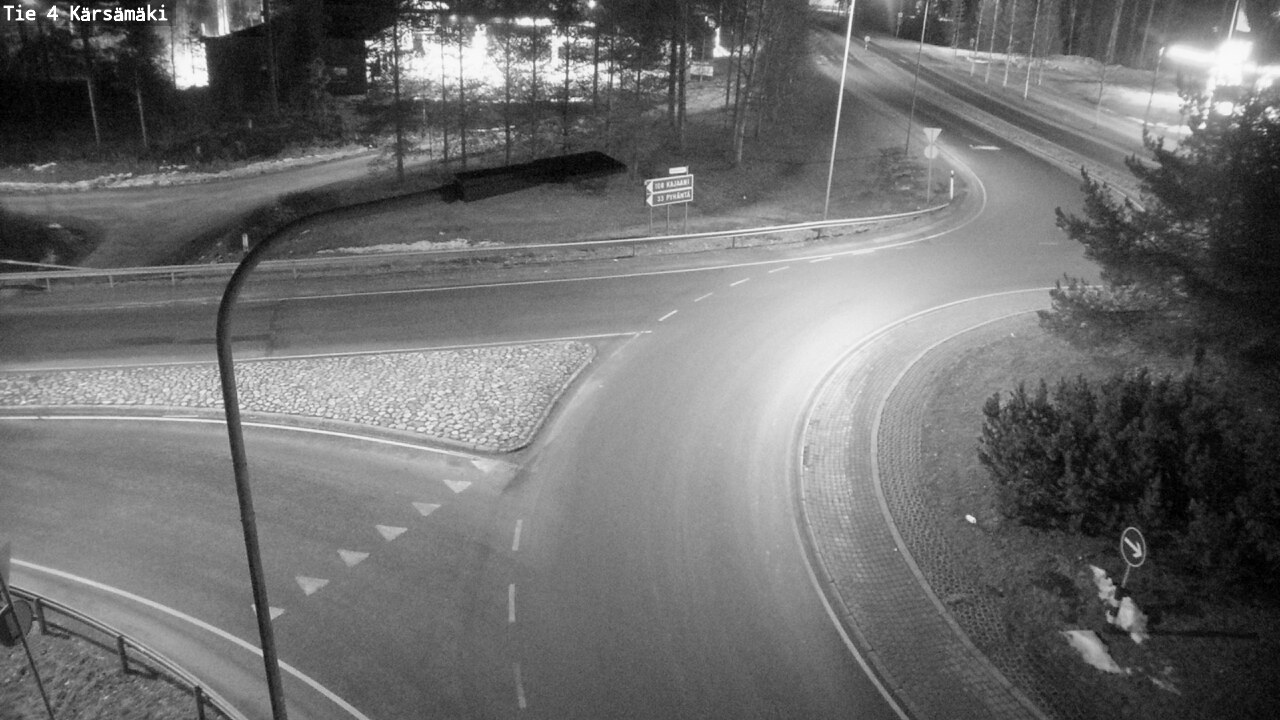 Weather Camera Image Väg 4 Kärsämäki, Kärsämäki, Pohjois-Pohjanmaa