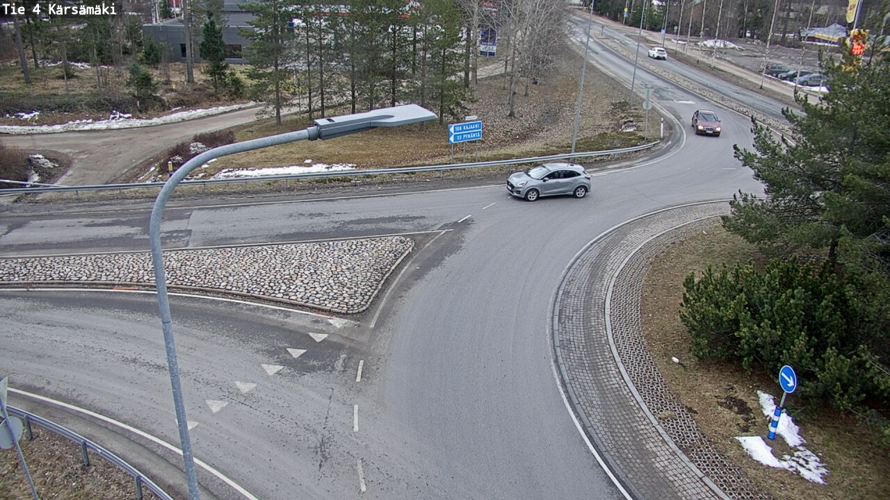 Weather Camera Image Road 4 Kärsämäki, Kärsämäki, Pohjois-Pohjanmaa