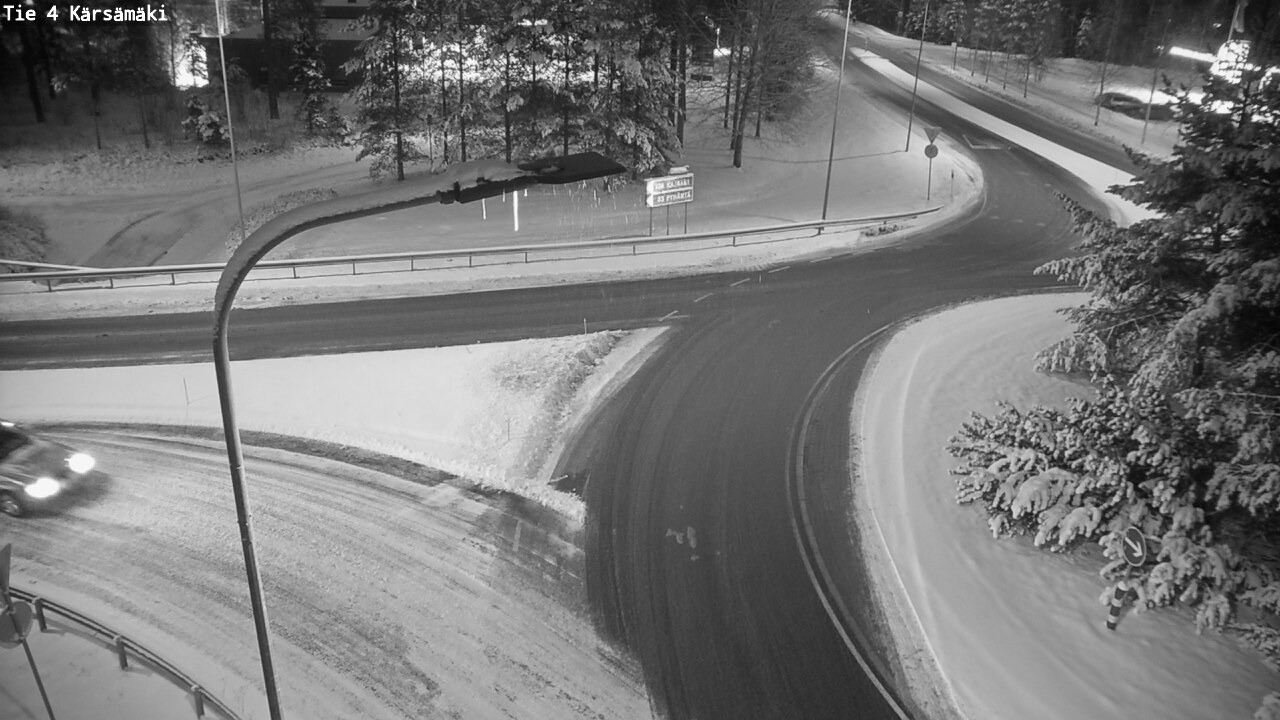 Weather Camera Image Road 4 Kärsämäki, Kärsämäki, Pohjois-Pohjanmaa