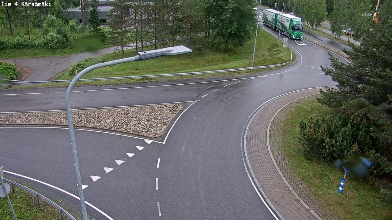 Weather Camera Image Road 4 Kärsämäki, Kärsämäki, Pohjois-Pohjanmaa