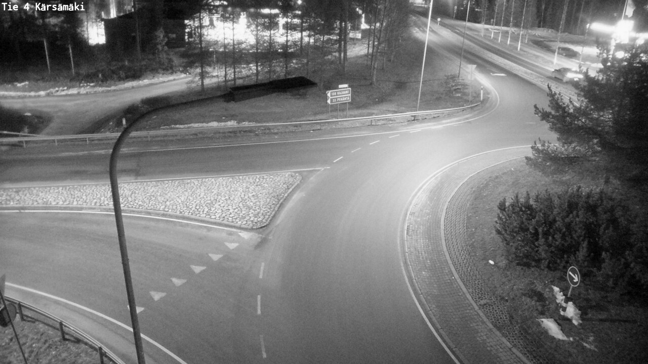 Weather Camera Image Väg 4 Kärsämäki, Kärsämäki, Pohjois-Pohjanmaa