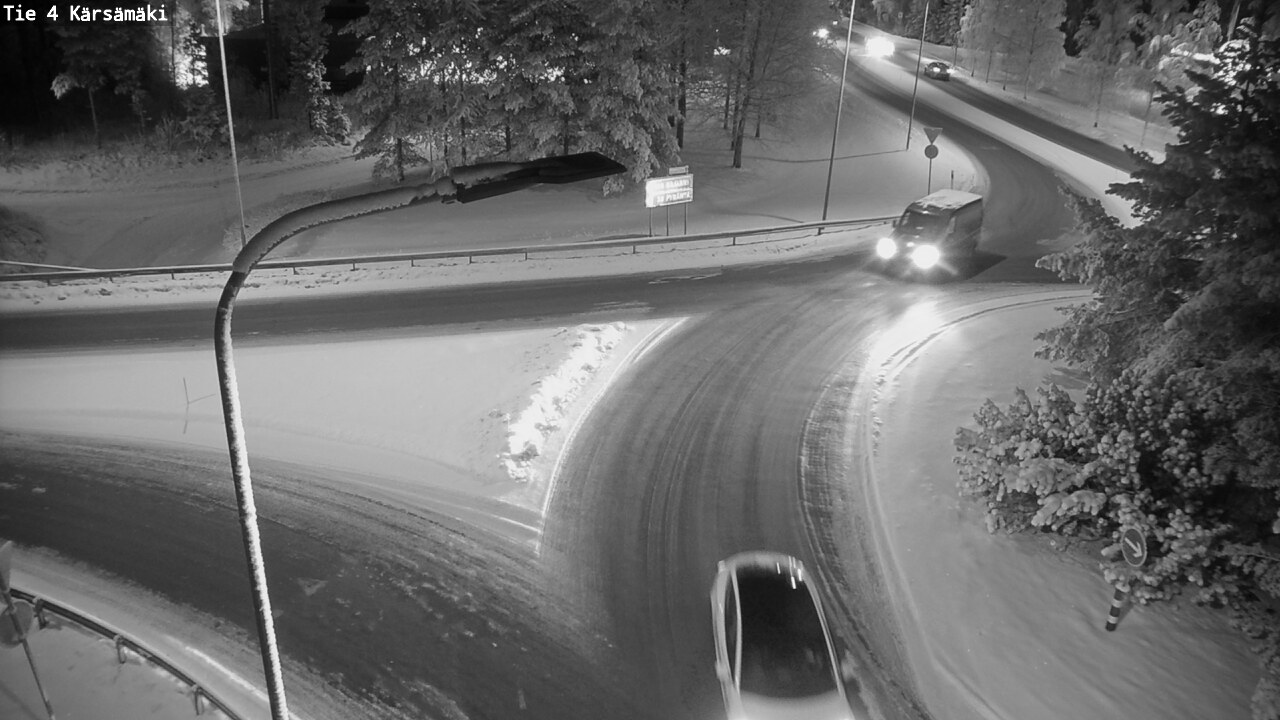 Weather Camera Image Road 4 Kärsämäki, Kärsämäki, Pohjois-Pohjanmaa